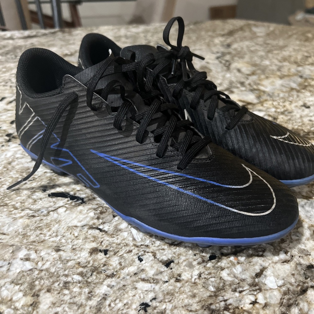Nike Zoom Mercurial Size 7 Academy MG Shadow Pack Black Blue 2023